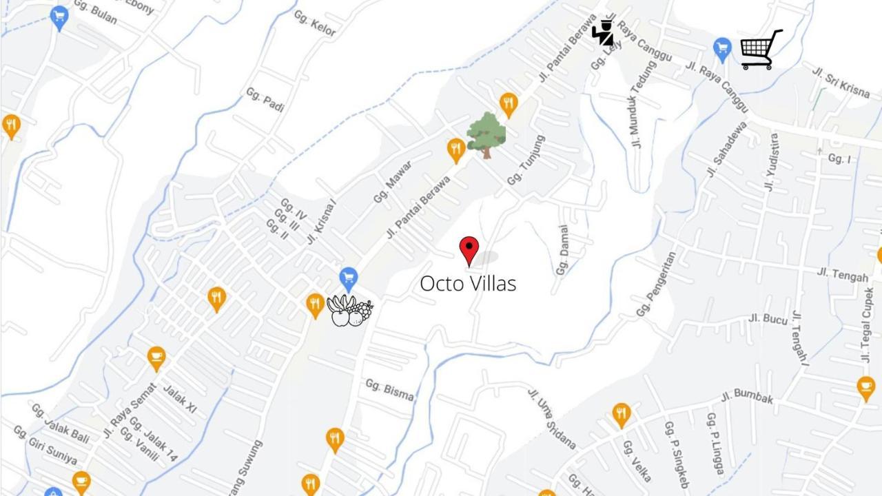 Octo 1 - Private Villas, Modern Style, Near Beach ชังกู ภายนอก รูปภาพ